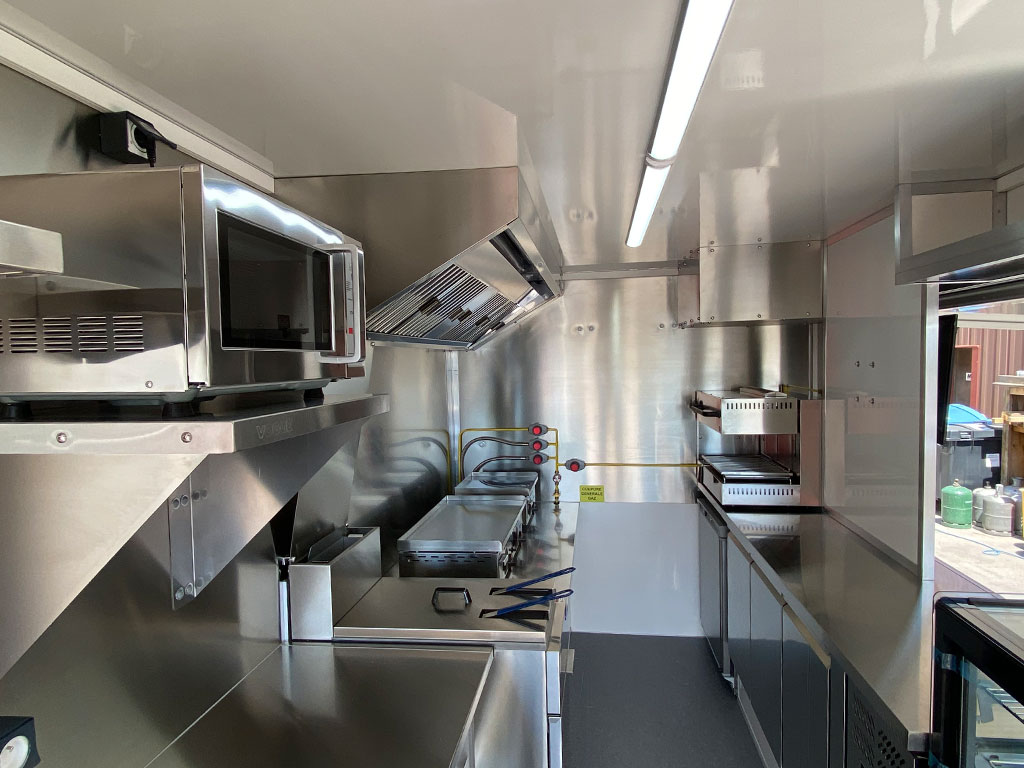burger truck interieur